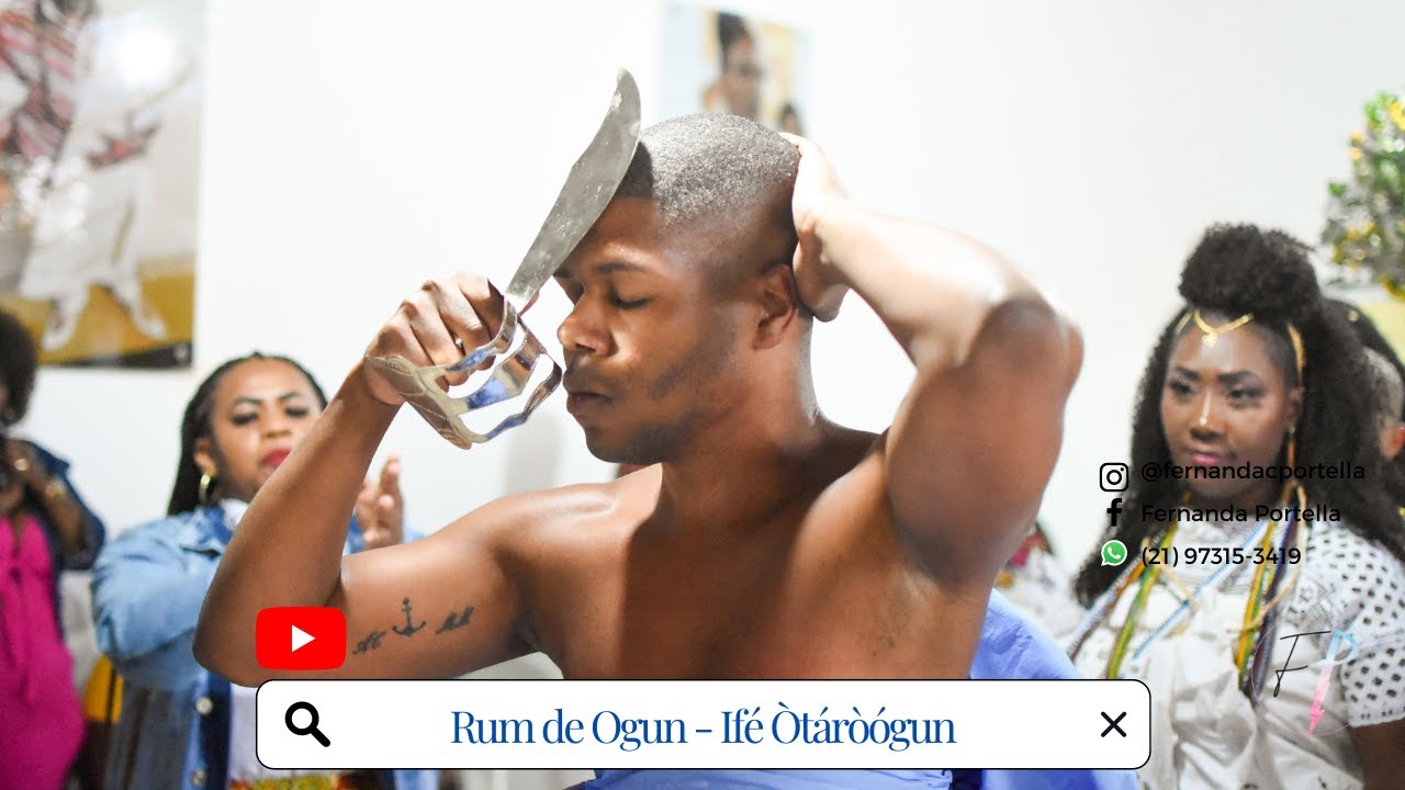 RUM DE OGUM - IFÉ  ÒTÁRÒÓGUN (21 ANOS DE ALUANI D' OXUM)