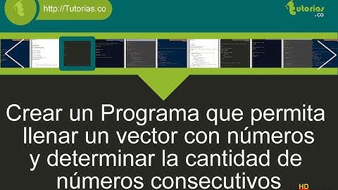 arreglos – pseudocodigo (cantidad de numeros consecutivos)