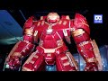 3D 180VR 4K Powerful Giant Iron Man Hulkbuster in Marvel Avengers Station