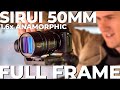 Sirui 50mm t2.9 1.6x Full Frame Anamorphic Lens Полнокадровый анаморф