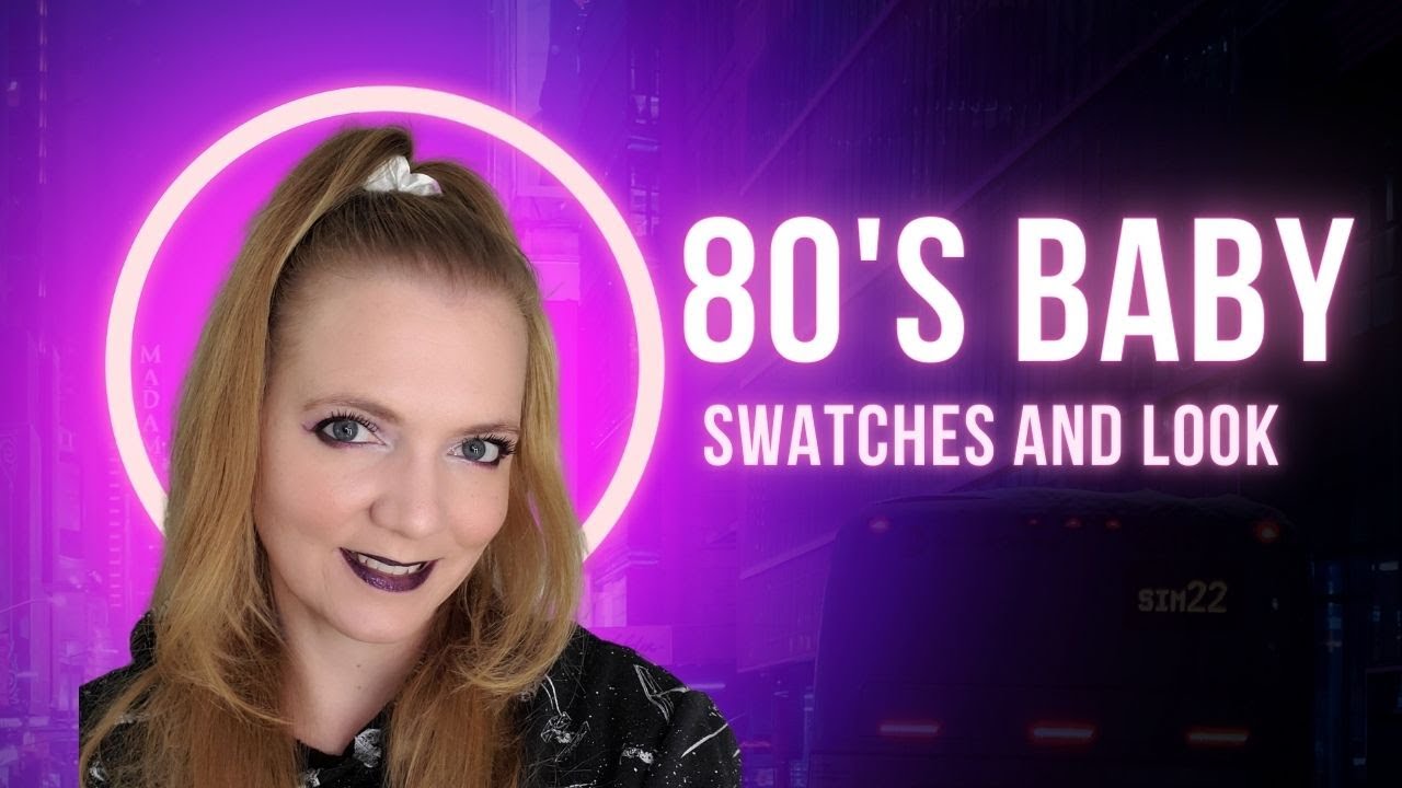 PINKY ROSE 80'S BABY || SWATCHES AND LOOK