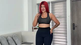 Probandome Mis Nuevos Conjuntos De Gym 4K Try On Haul Con Michelle