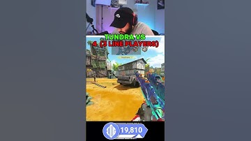 TUNDRA VS 3-LIJNSGEWEER IN CODM