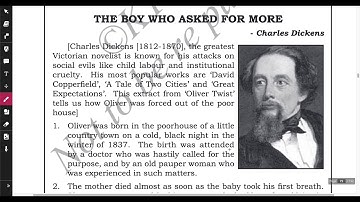 The Boy Who Asked For More