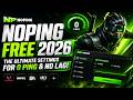 Noping FREE 2026 - The Ultimate Settings For 0 Ping &amp; No Lag!