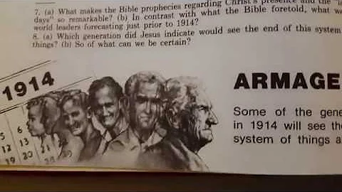 Watchtower's failed generation of 1914 prediction