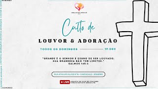 Culto Online | Louvor e Adoração | Igreja Batista Amor e Fé | 28.04.2024