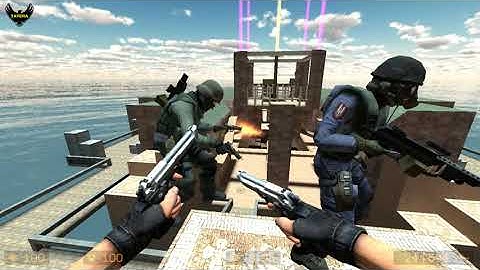 ZOMBIE ESCAPE MOD ON COUNTER-STRIKE: SOURCE, MAP: Zm_ocean_mountain, CSS