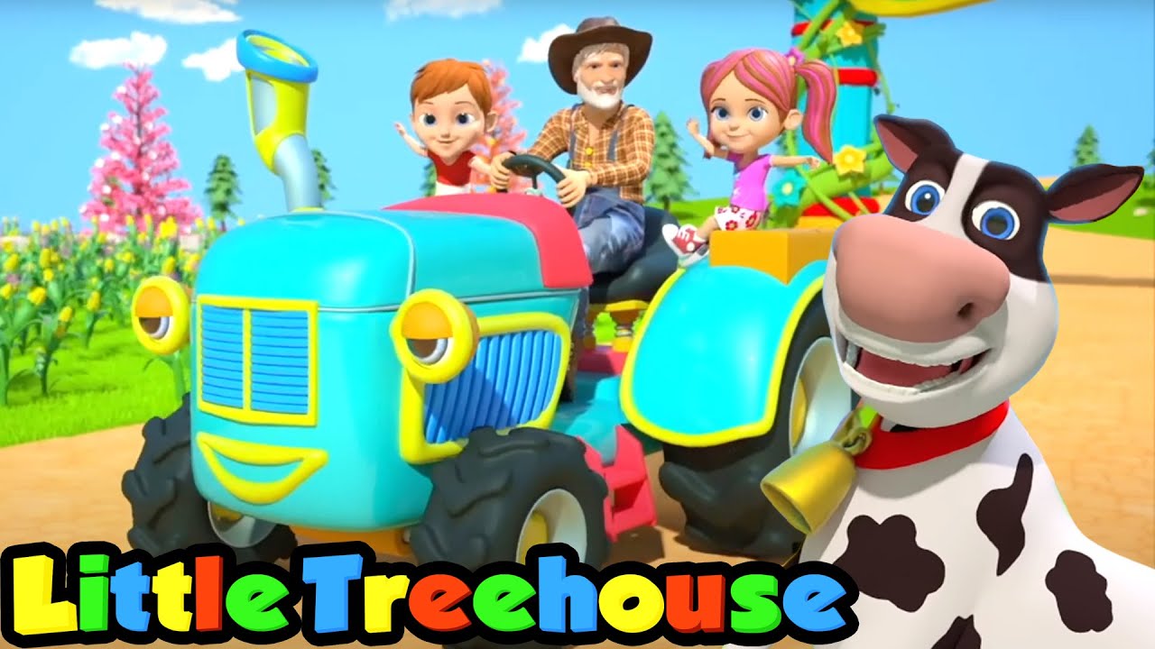 ⁣Alte Macdonalds hatten eine Farm | Kinderreime | Little Treehouse Deutschland | Lieder für kinder