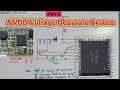 Dc to  dc ic g5562a 6861aaq avdd voltage generate system control