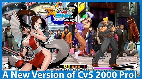 Capcom vs SNK Pro Gets A New Version on Dreamcast! In Full English