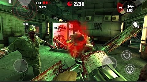 Dead Trigger gameplay zombie Survival Gameplay Part 27 - Harini game Android Game