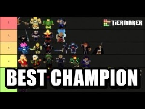 Create a ANIME FIGHTERS SIMULATOR SECRET Tier List - TierMaker