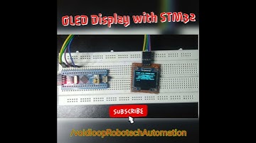 OLED with STM32 demo
