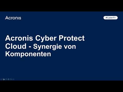 Acronis Cyber Protect Cloud | Aufzeichnung des Webinars vom 15.02.2021