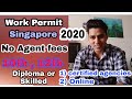 Singapore WORK Permit for Indians in  2020 // AKII VLOGS