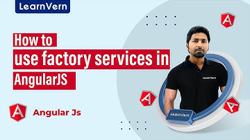 How to use factory services in AngularJS  | LearnVern