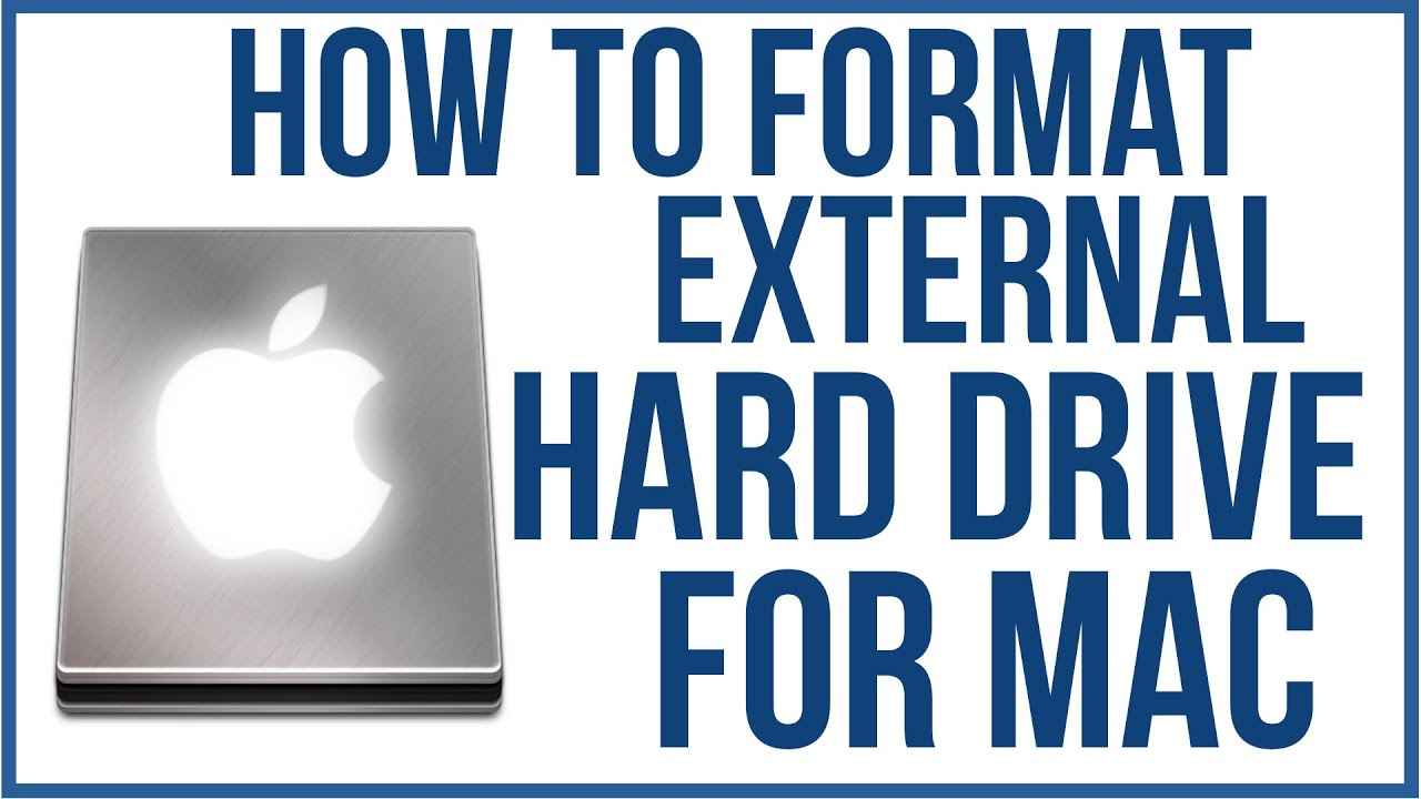 format hard drive in mac