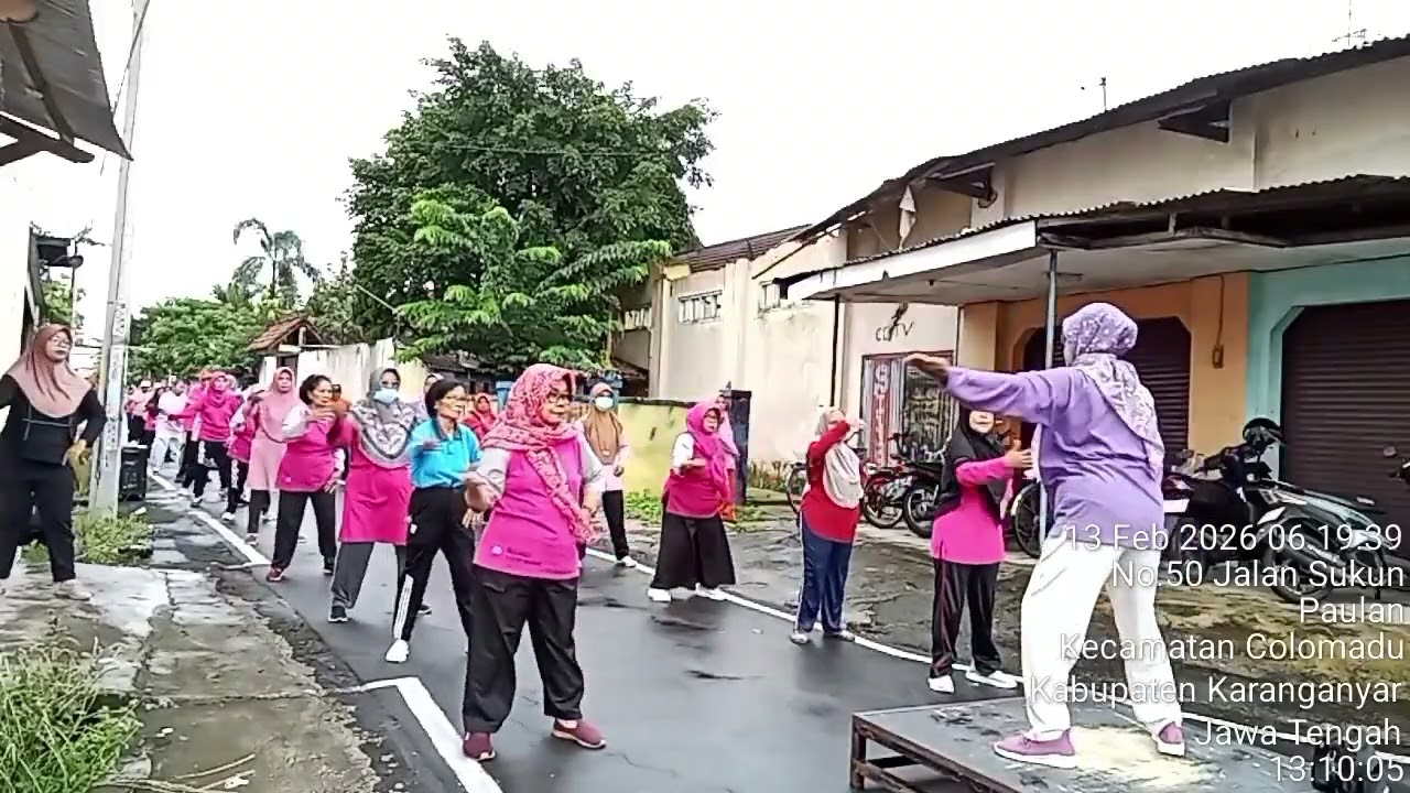 Aktifitas Fisik Senam Prolanis Klinik Jasmine 13 Februari 2026