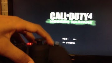 Call of Duty 4: Modern Warfare Start Up Problem