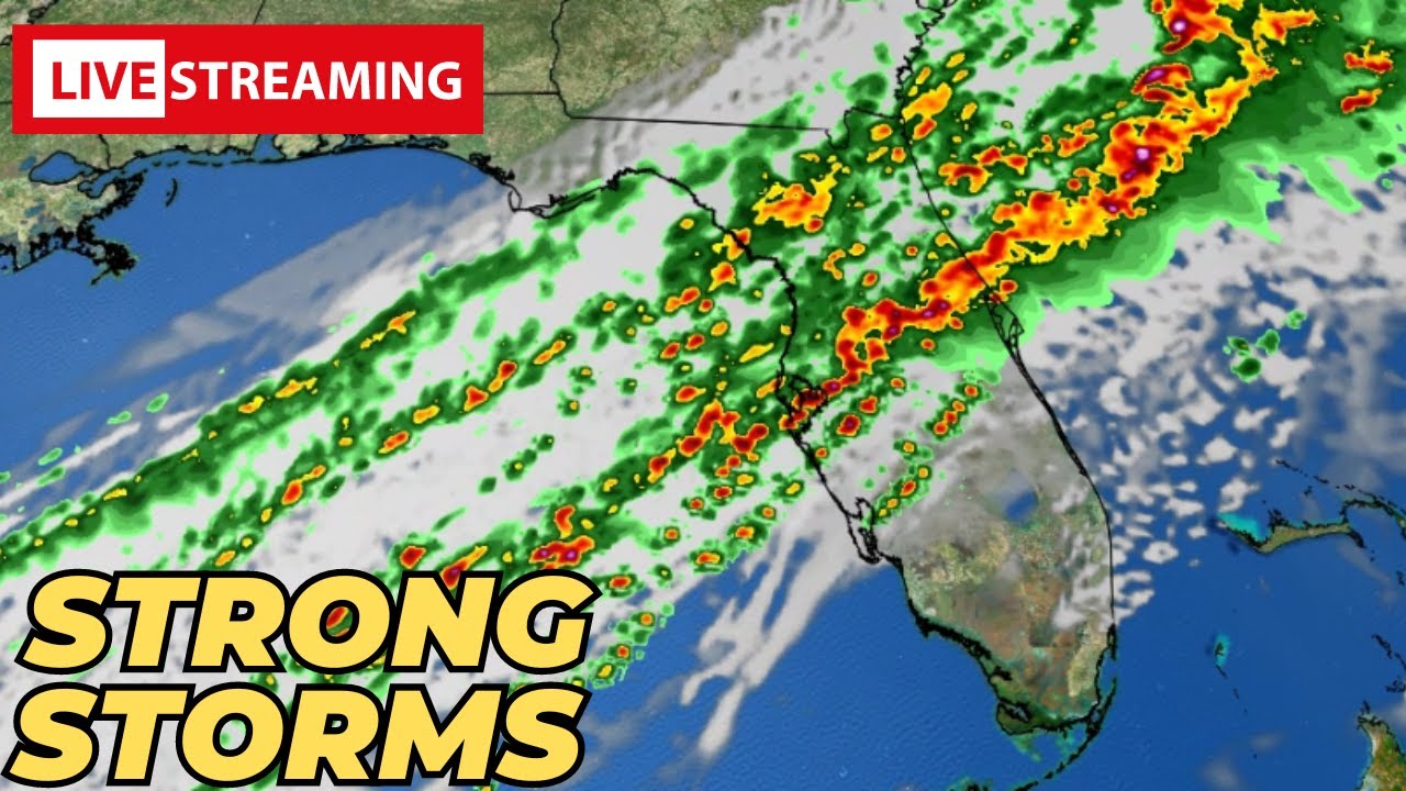 WATCH LIVE: Strong storms bring tornado threat to Florida - YouTube