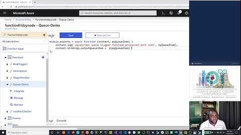 Functions Friday Episode #007: Azure Queue Storage Trigger