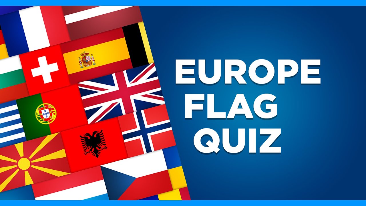Round 1 of 6) EUROPE - GUESS the flag - 8 European flags - With spoken  answers! 