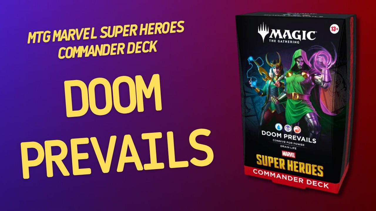 Magic The Gathering Marvel Super Heroes Commander Deck Doom