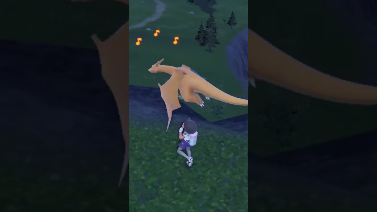 I GOT THE CHARIZARD IN POKEMON SCARLETT AND VIOLET