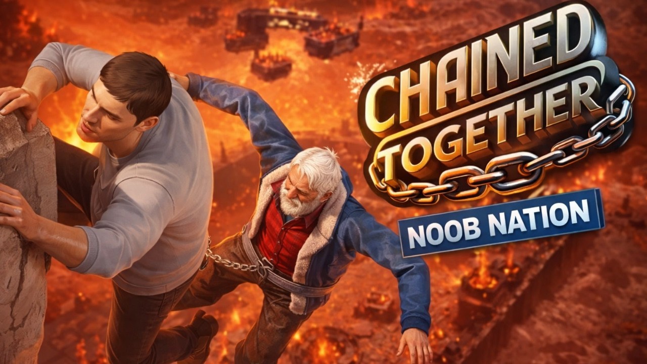 🔴 LIVE: Chained Together | One Mistake = We All Fall #chainedtogethergame  #livestream  #gaminglive
