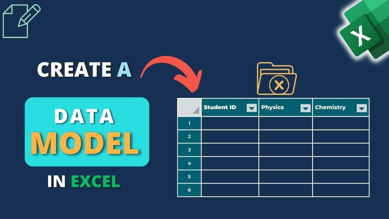 Create a Data Model in Excel | The Office Alchemist #exceltutorial # ...