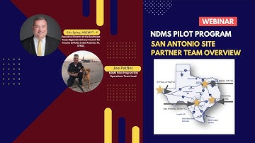 NDMS Pilot Program Webinar - Texas Region