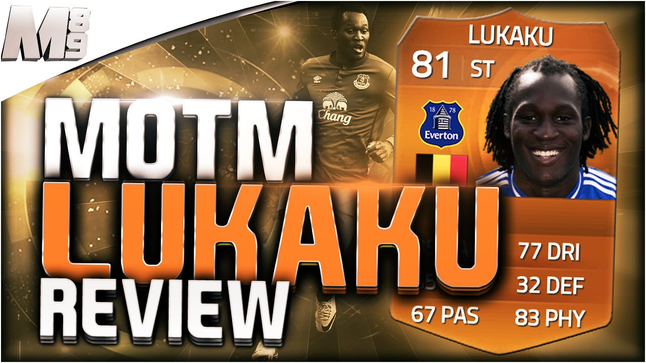 FIFA 15 UT - MOTM LUKAKU || FIFA 15 Ultimate Team 81 MOTM Player Review + In Game Stats