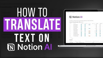 How to translate text on Notion AI