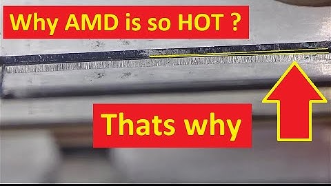 This is why modern AMD cards are so hot