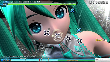 Hatsune Miku: Project DIVA Future Tone - That One Second In Slow Motion [Easy]