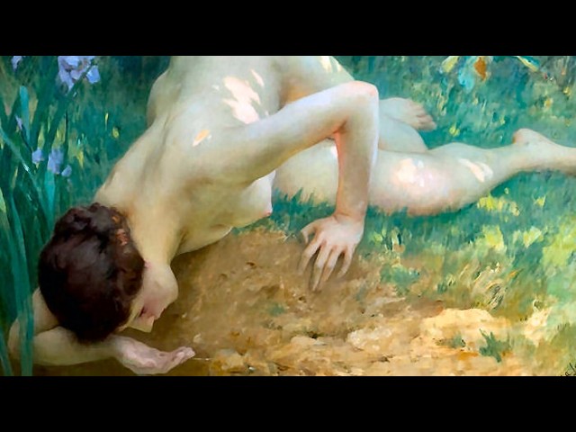 Charles-Amable Lenoir, donne eteree immerse in atmosfere leggere e sognanti.
