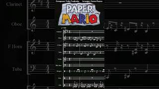 Paper Mario [64] Sheet Music Transcribed | "Over Field and Stream"  #sheetmusic #soundtrack #mario