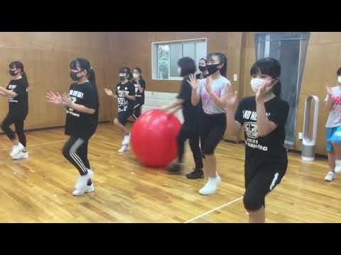 準備体操ダンス キッズダンシング金曜日クラス キッズガーデン武蔵小杉教室 指導 梶原和歌子 深野朋果 2021,7,30