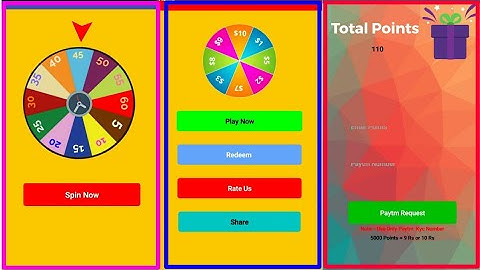 Spin & Earn Aia File | High quality earning app aia file technical shiv technicalshiv