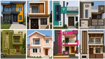 Top 100 Front Elevation Designs | Double Story  Design | Best elevation designs for single floor