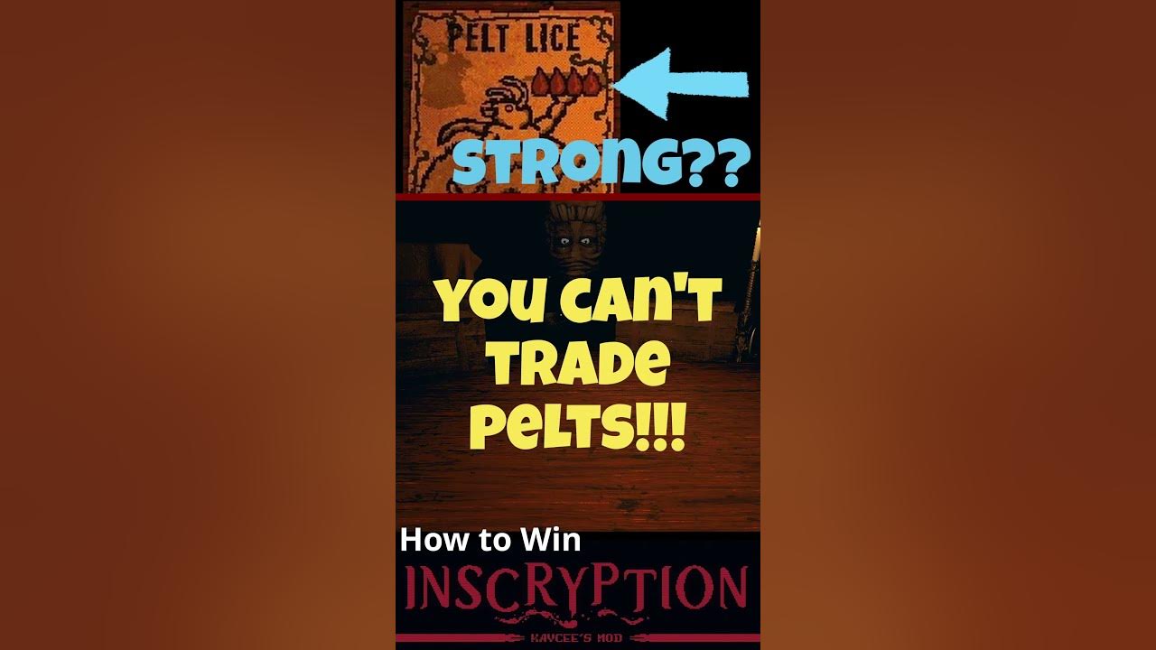 【Inscryption】Pelt Lice is Strong Card?? How to Win Kaycee's Mod 
