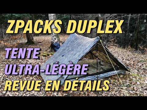 ZPACKS DUPLEX / REVUE APPROFONDIE / RETOUR D'EXPÉRIENCE / TENTE ULTRA-LÉGÈRE EN DYNEEMA