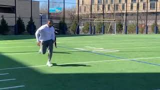 Aaron Donald 100 Yard Run 10 Pushups Every 20 Yards Aaron Donald 100 Yard Run 10 Pushups Every 20 Yards
