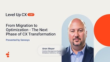 From Migration to Optimization - The Next Phase of CX Transformation