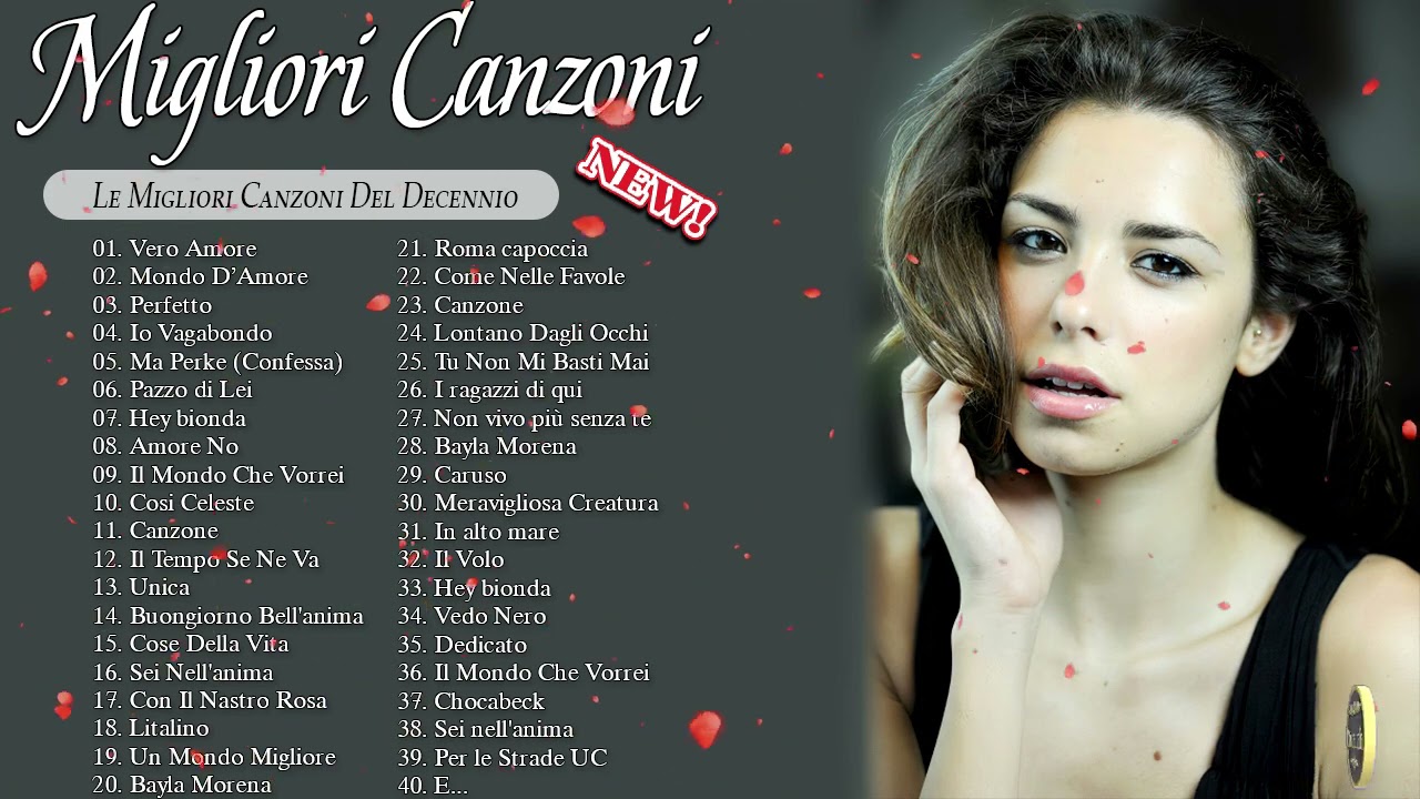 Le più belle canzoni italiane anni 80 90 Bellissime Canzoni Canzoni italiane YouTube