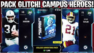 PACK GLITCH! WE GOT 88 BO AND SEAN! CAMPUS HEROES SPECIAL OFFERS!