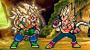 GOKU SS5 VS VEGETA SSJ5 | GAME JUMP FORCE MUGEN V7 PC | Full 578 Characters