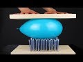 WATER BALLOON THAT NEVER POPS VS NAILS!!