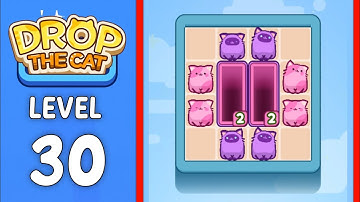 Drop The Cat level 30 solution